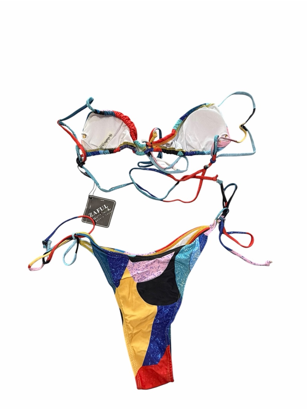 Zaful NEW Women's Two Piece String Bikini Size 4 #260170 - Picture 4 of 8